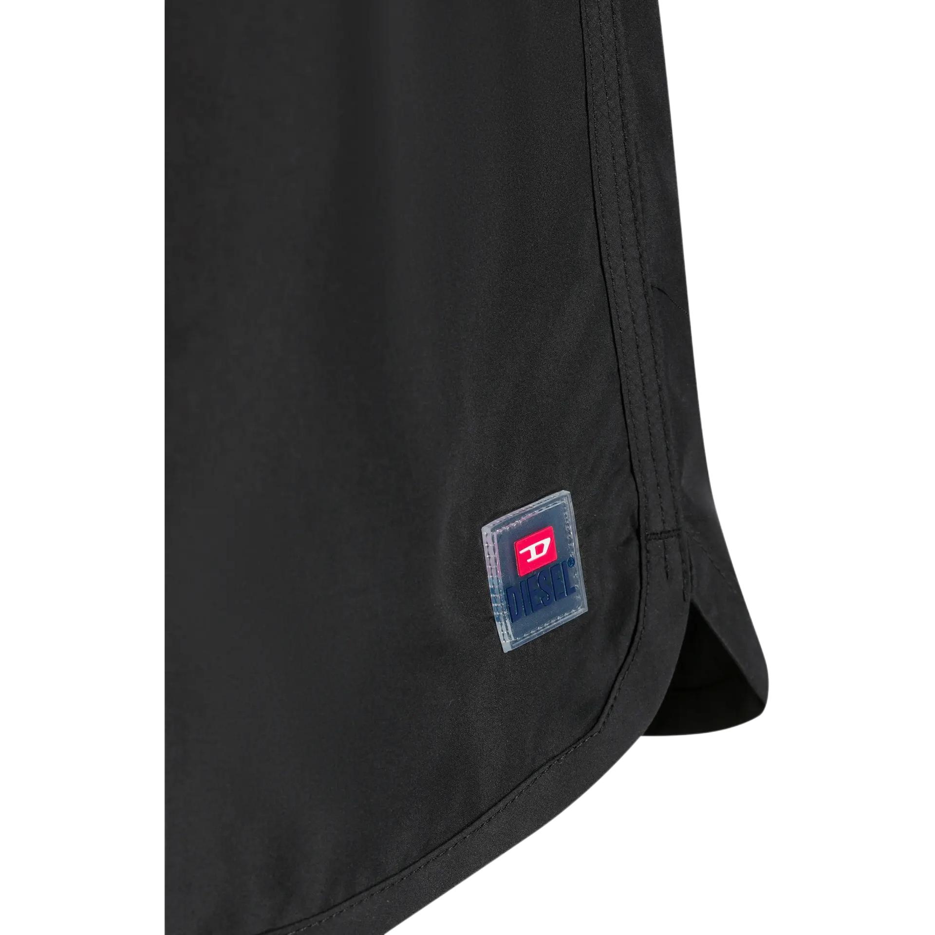 DIESEL Swimming Shorts Men’s Black Moderate Mid Length Swim Shorts