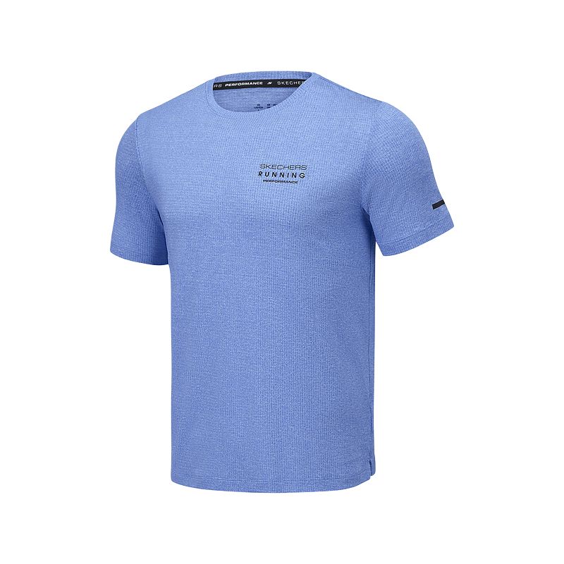 Skechers GODRI T Shirt Men’s Persian Sapphire Blue