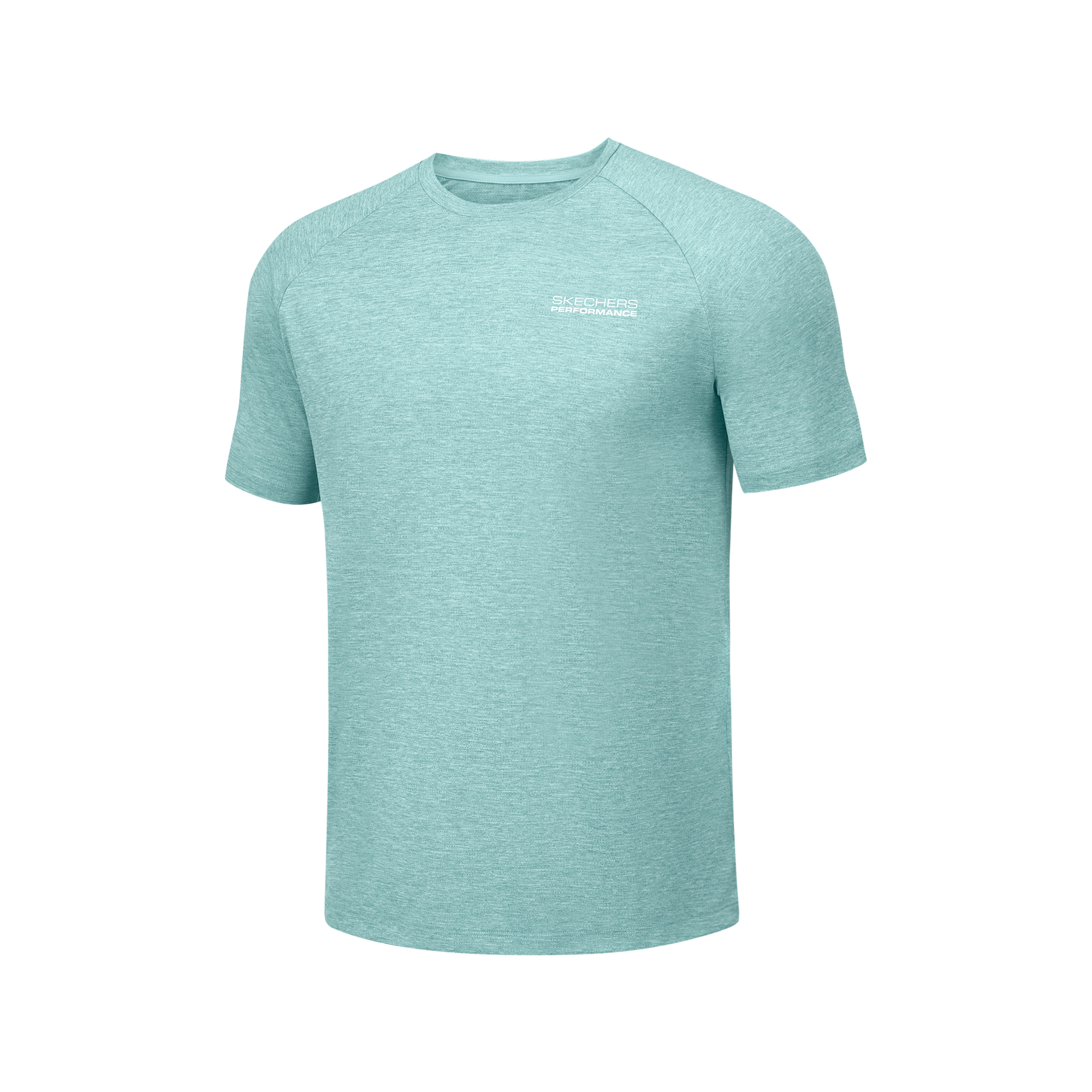 Skechers Comfortable Technology Cooling Collection Quick Dry T Shirts Men’s Aqua Green