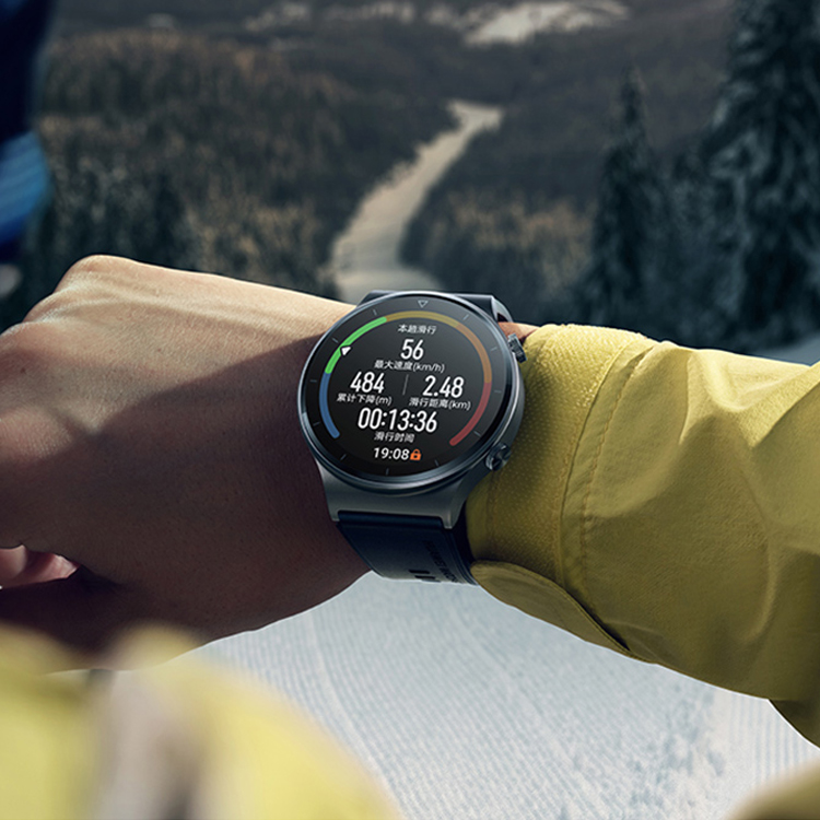 HUAWEI Watch GT2 Pro Manual Blood Oxygen Monitoring NFC Supported IPX5 Waterproof ECG Model Smart Watches