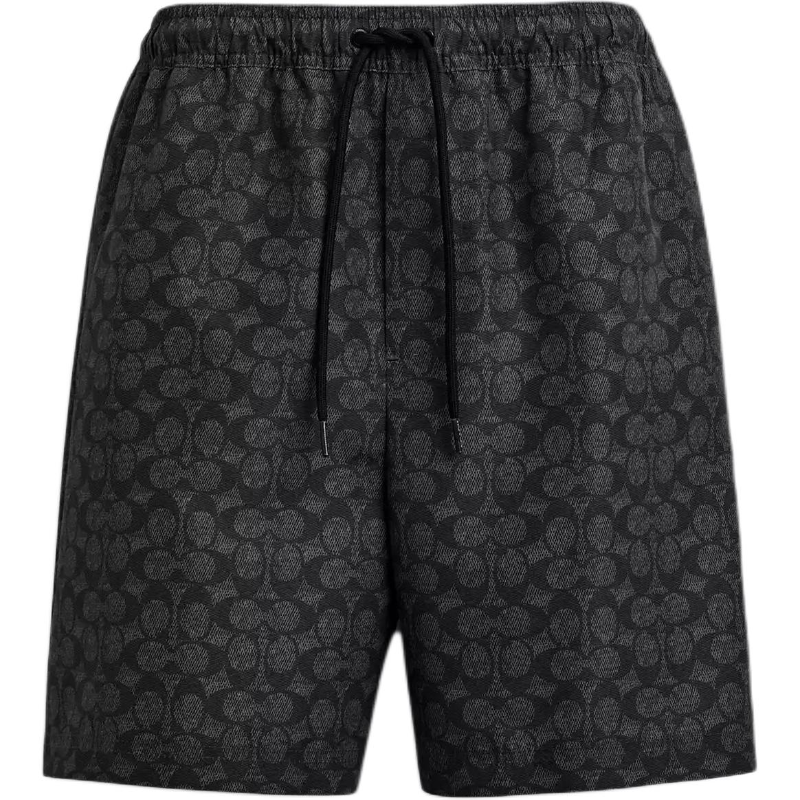 COACH SS25 Beach Shorts Men’s Black