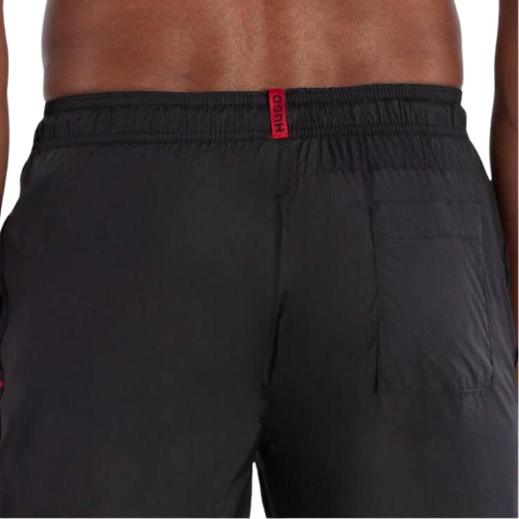Hugo Boss logo trim swim shorts