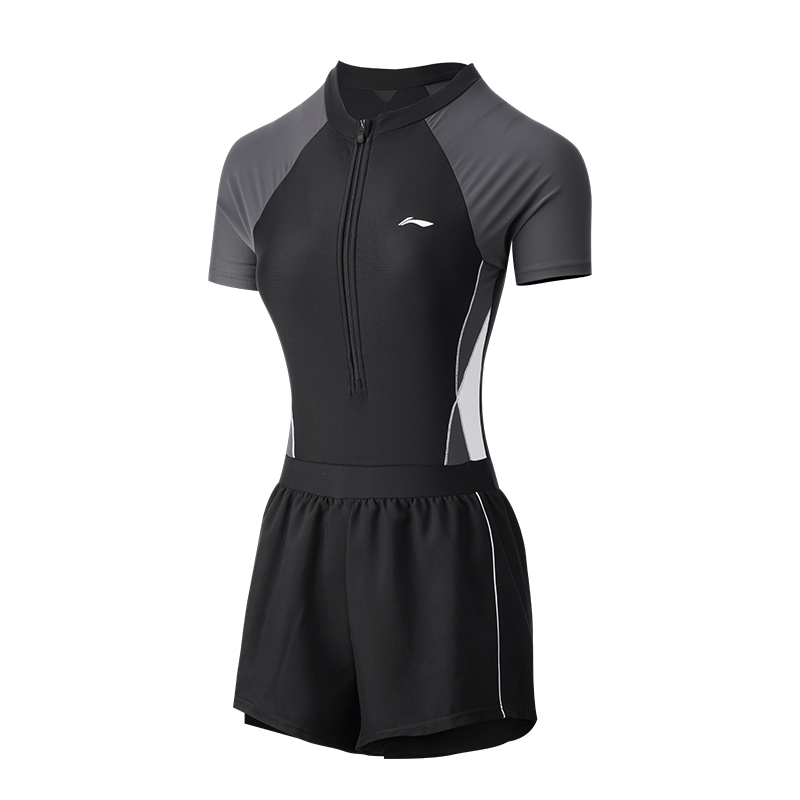 Li Ning One piece Swimsuit Women's Black