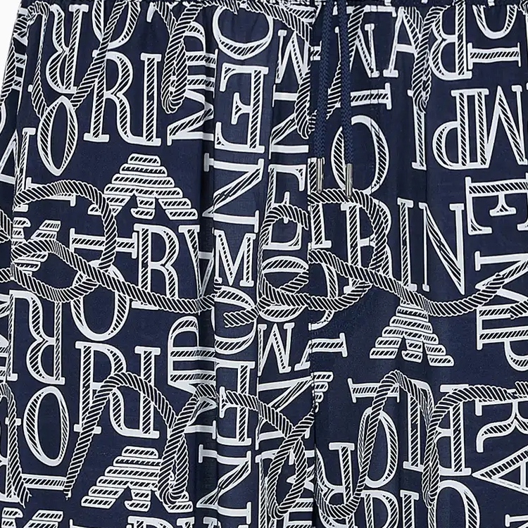 EMPORIO ARMANI SS24 Beach Shorts Men’s Marine Blue