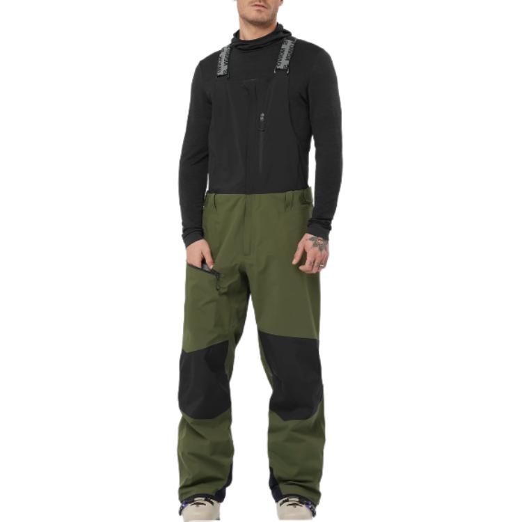 SALOMON Ski Coverall Men’s Olive Green