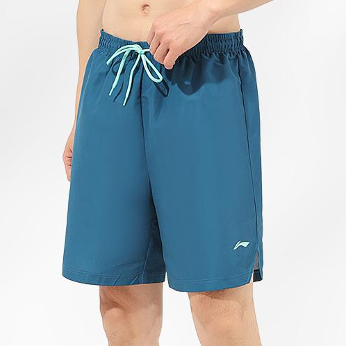 Li Ning Swimming Shorts Men’s Blue Green