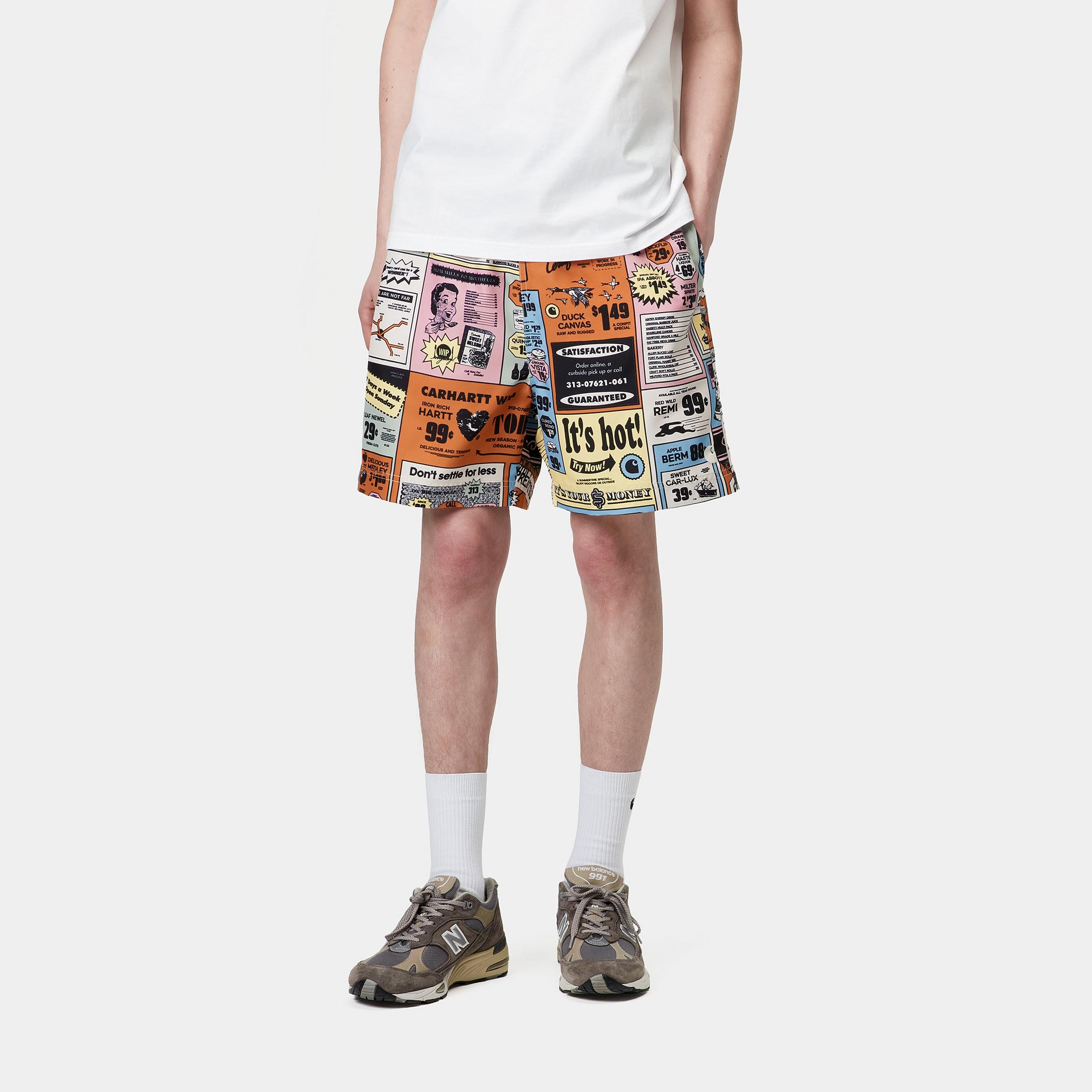 Carhartt WIP SS25 Slater Swim Trunks Swimming Shorts Men’s Multicolor