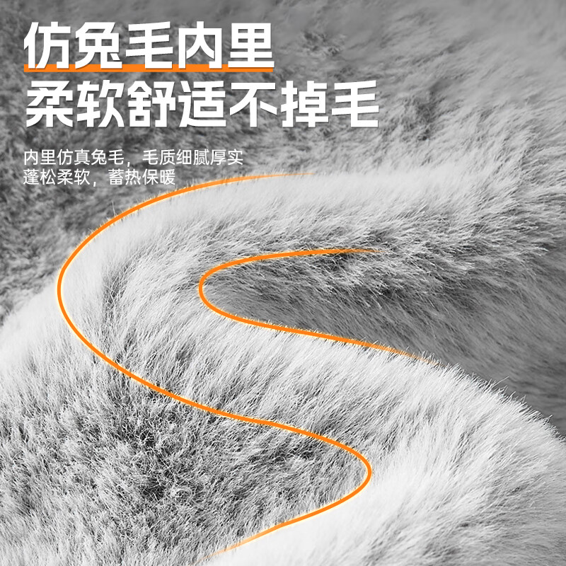 Li Ning Windproof & Dustproof Thermal Masks Unisex Gray