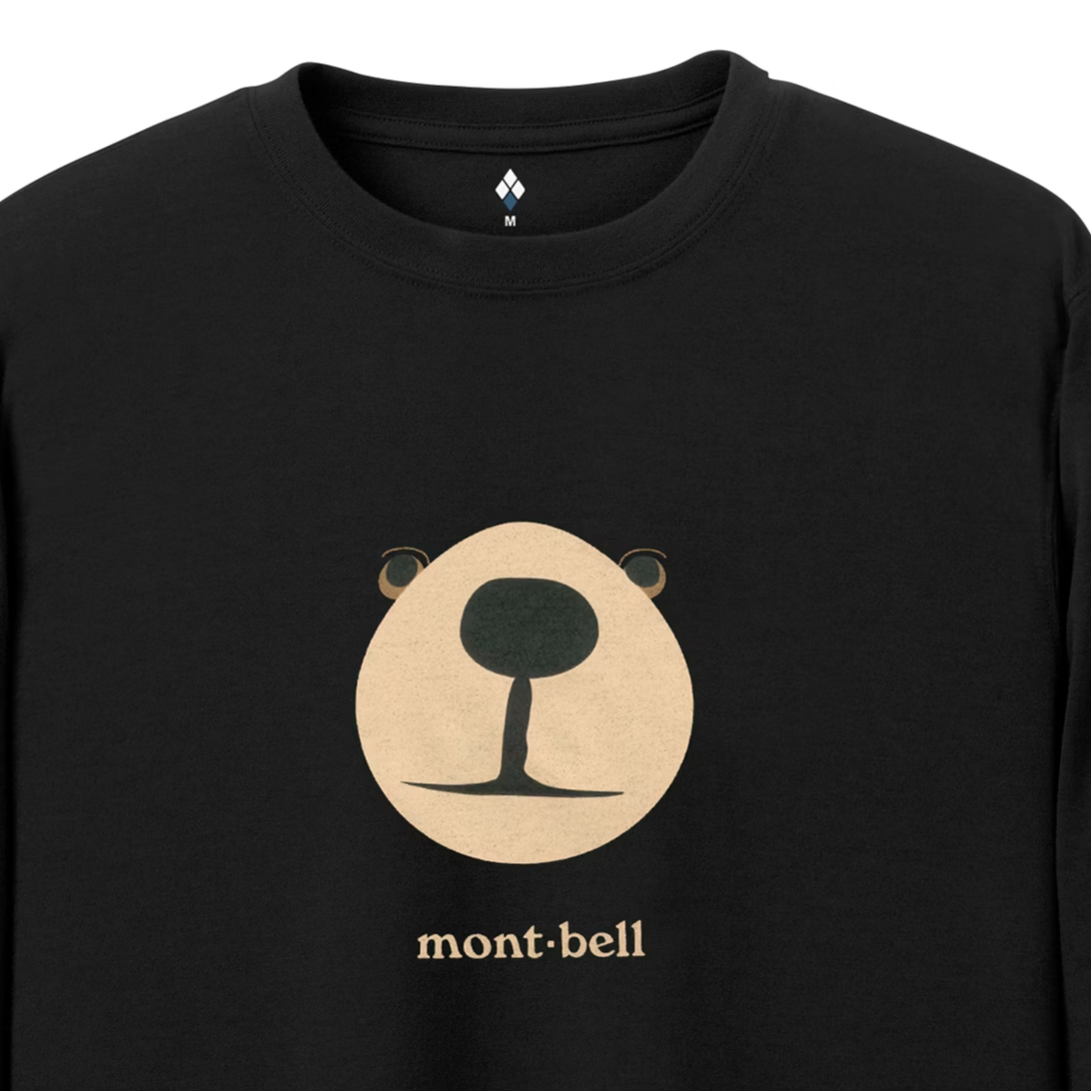 MONTBELL Quick Dry T Shirts Women’s BK Black