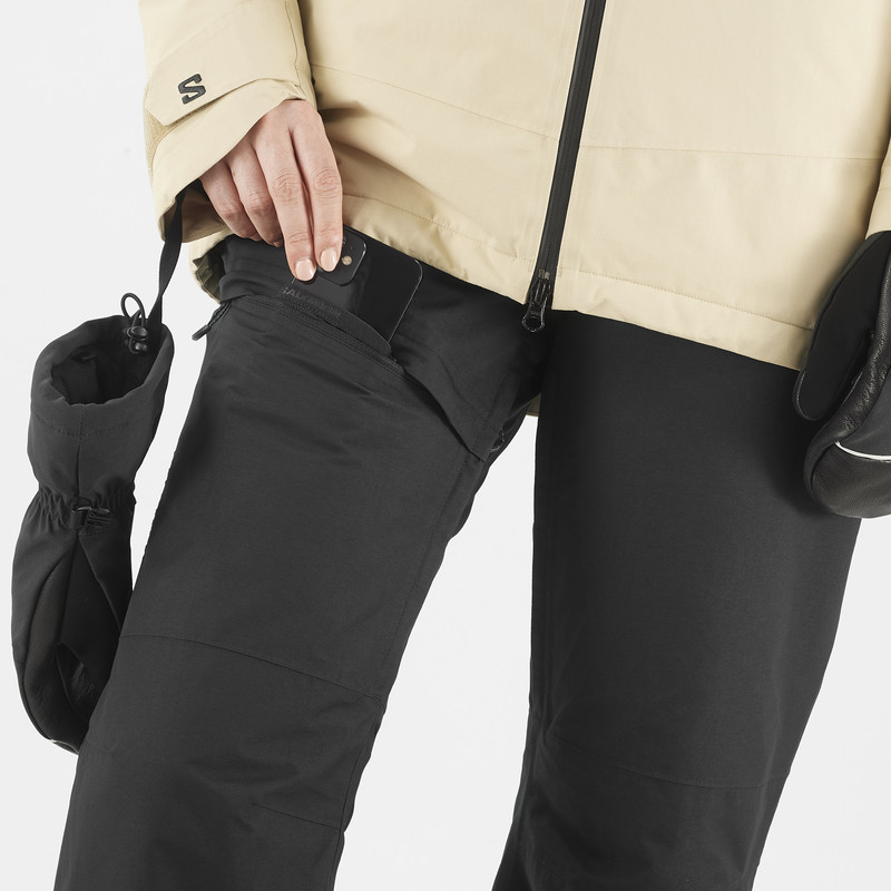 SALOMON BASHLEY PUFF Ski Pants Women’s Pitch Black