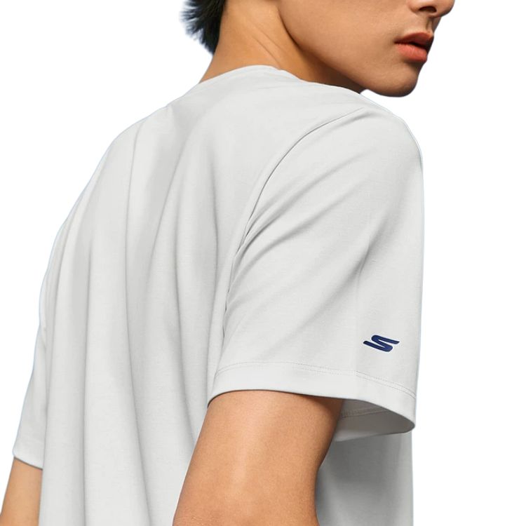 Skechers T Shirt Men’s Bright White/0019