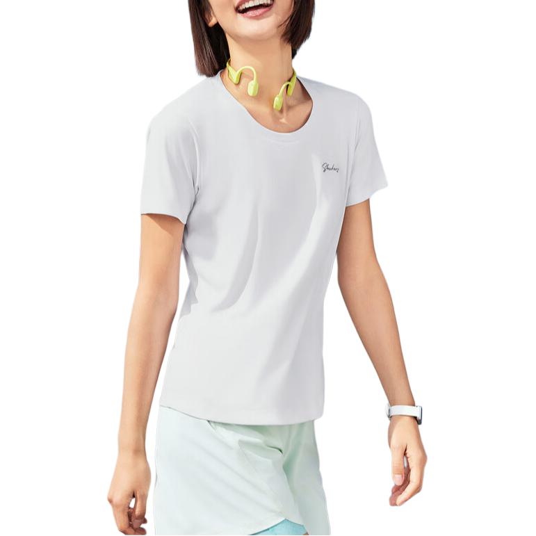 Skechers GODRI SS25 Quick Dry T Shirts Women’s Bright White/0019