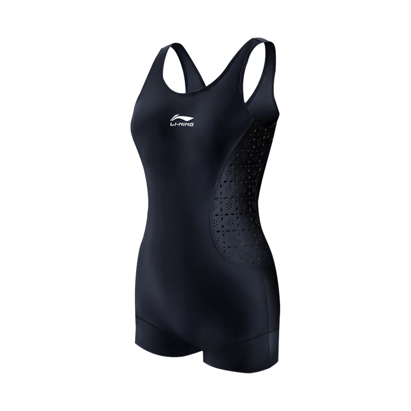 Li Ning One Piece Swimsuits Unisex Square Leg Swim Trunks