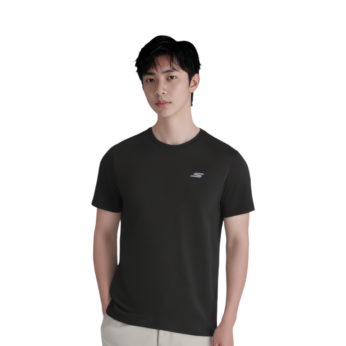 Skechers GODRI T Shirt Men’s Carbon Black