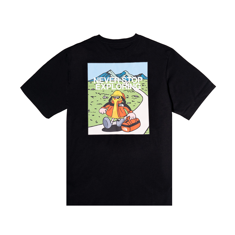 THE NORTH FACE x TDC Quick Dry T Shirts Unisex Cosmic Black