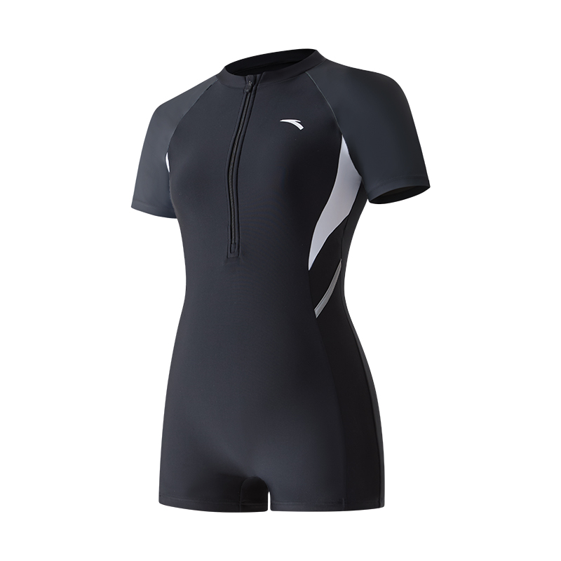 Anta Summer Swimsuit One piece Swimsuit Women’s Black
