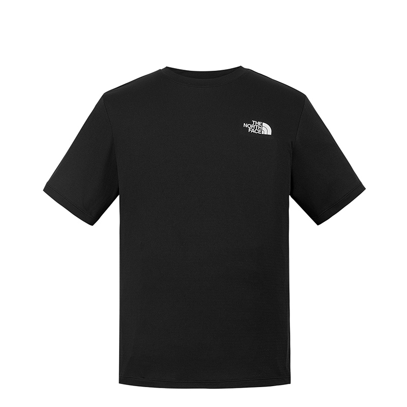 THE NORTH FACE Quick Dry T Shirts Men's Cosmic Black