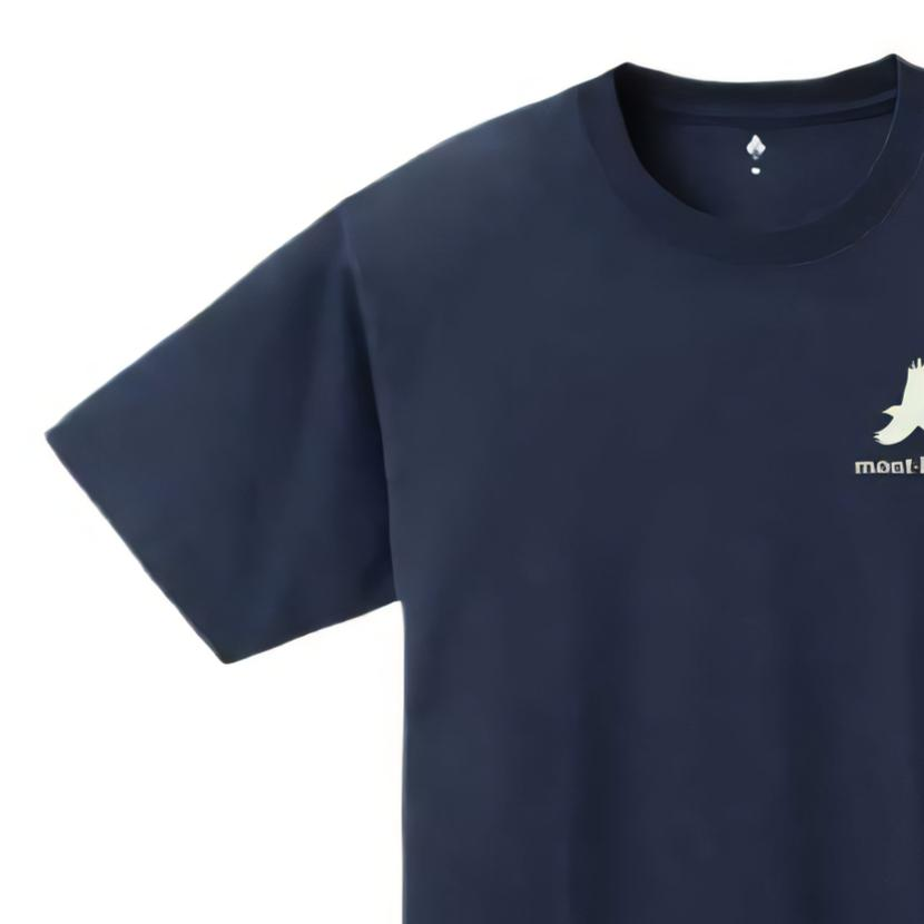 MONTBELL Quick Dry T Shirts Unisex Marine Blue