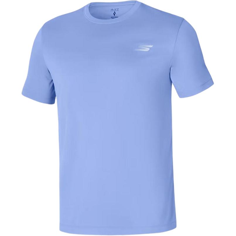 Skechers Basic Sports Collection SS23 T Shirt Men’s Persian Sapphire Blue