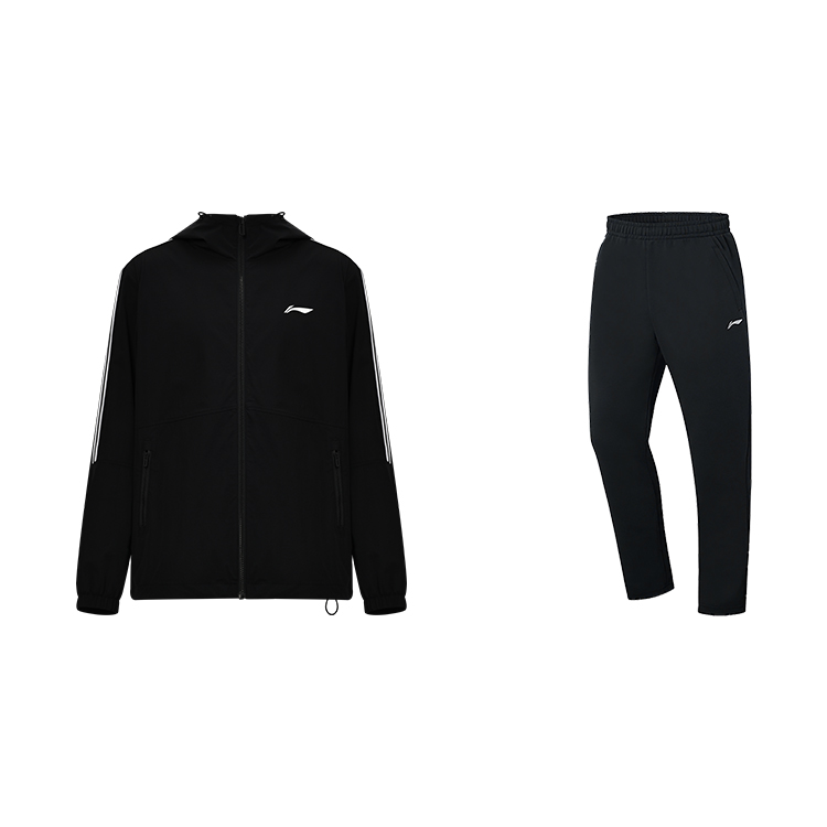Li Ning Casual Sportswear Unisex Black