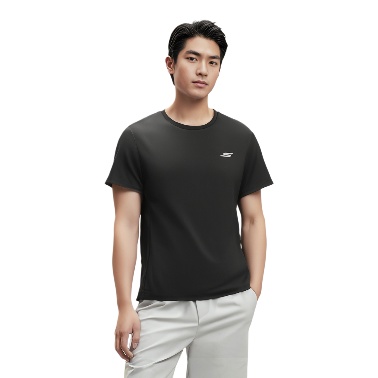 Skechers GODRI T Shirt Men’s Black