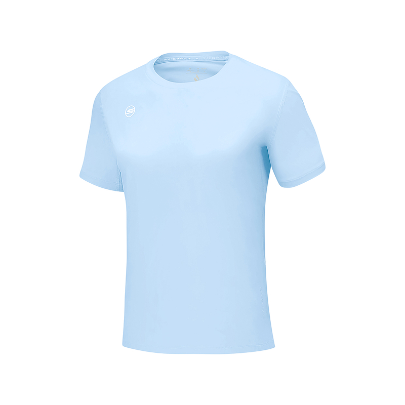 Skechers GODRI Quick Dry T Shirts Women's Frost Blue