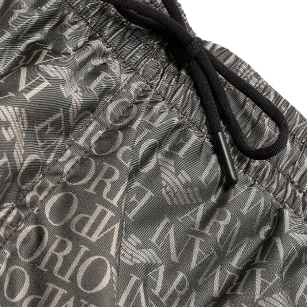 EMPORIO ARMANI Swim Shorts With All over Jacquard Logo