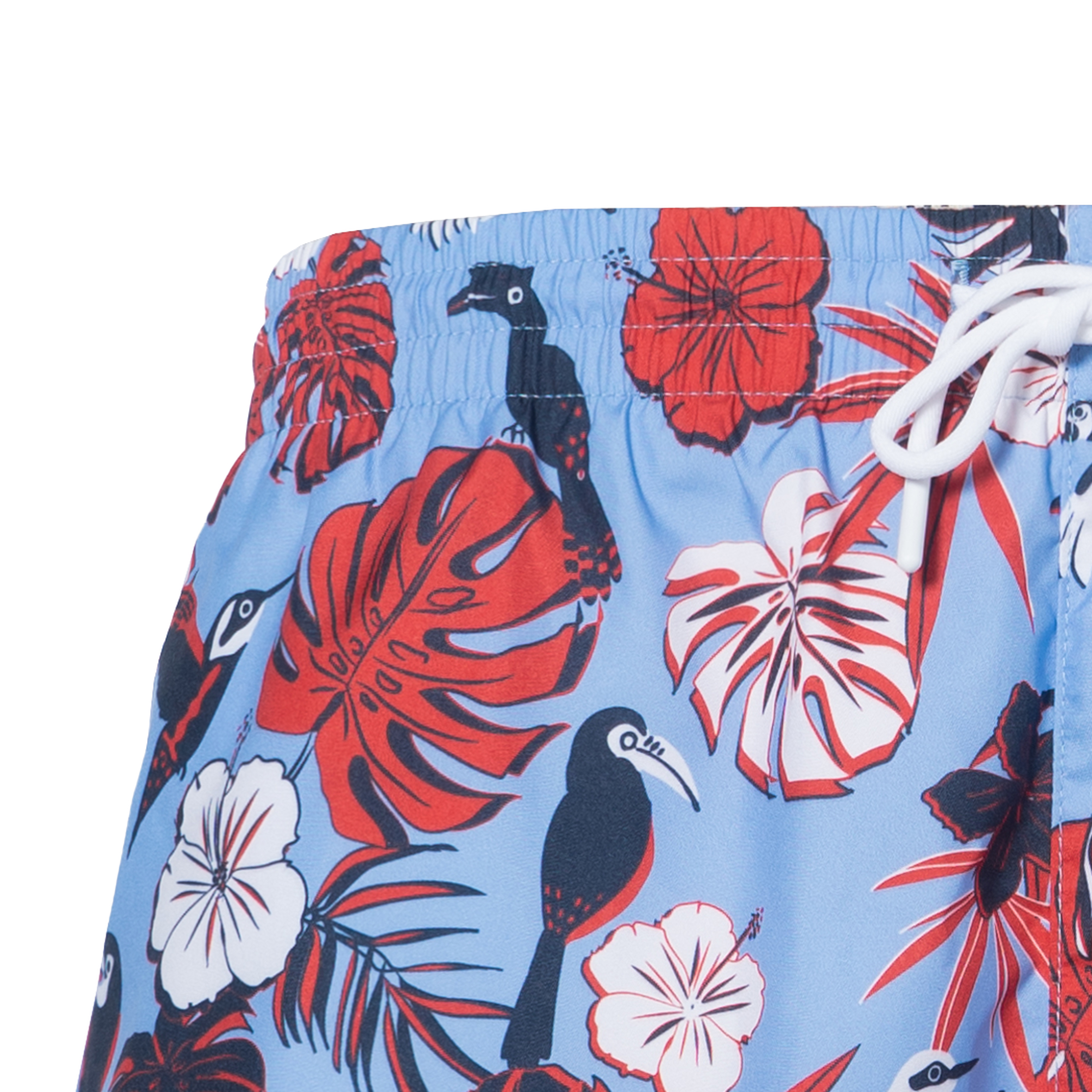 Hugo Boss Piranha floral-print swim shorts