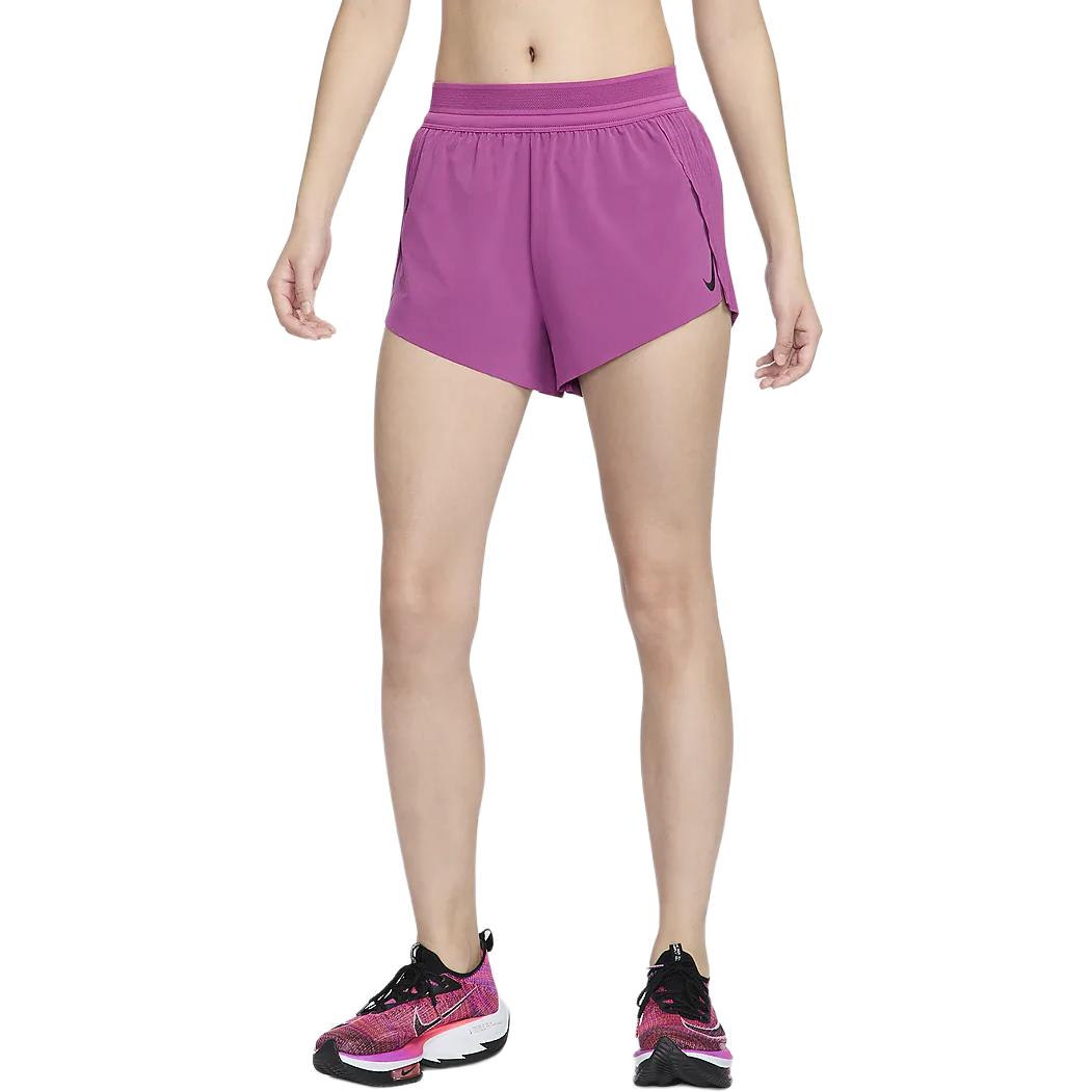 Nike AEROSWIFTDri FIT ADV Sports Shorts Women’s Hot Purple Red Black