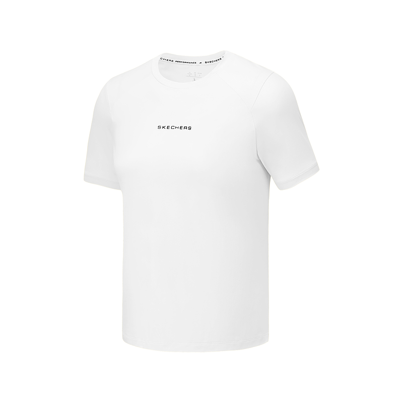 Skechers SS25 Quick Dry T Shirts Women's Bright White
