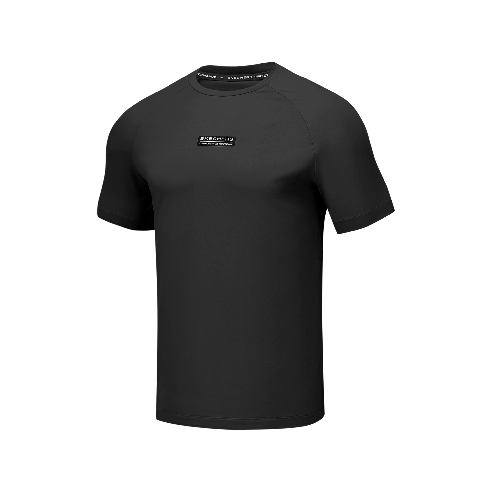 Skechers GODRI T Shirt Men’s Carbon Black