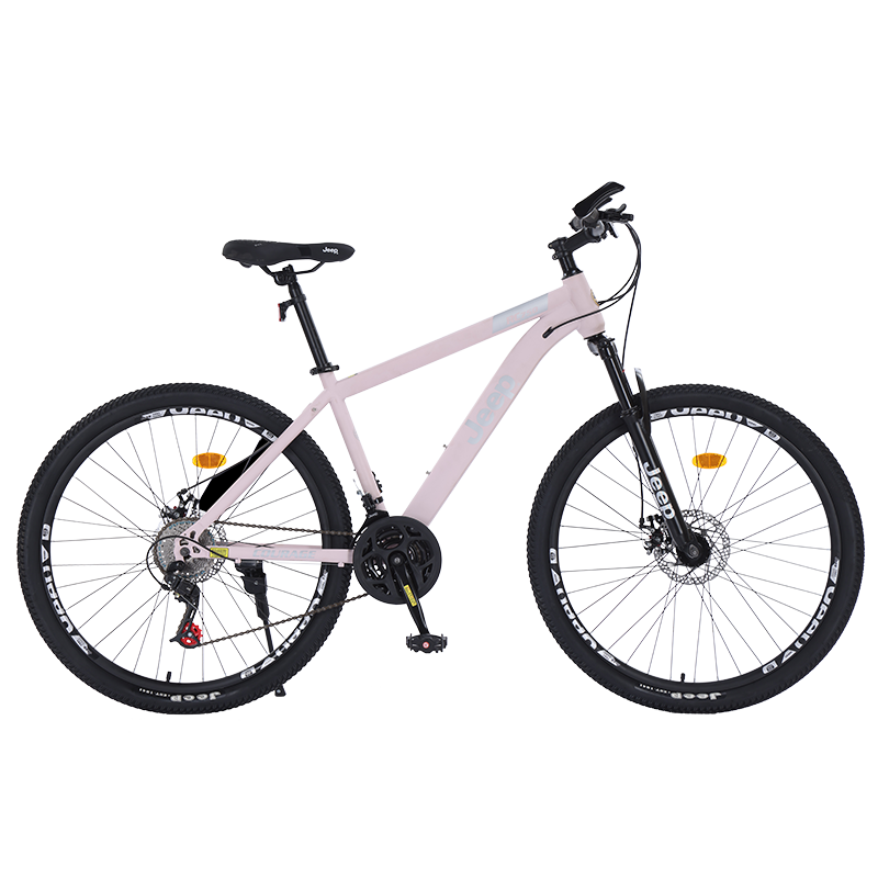 Jeep Bike Adults Women's Aluminum Alloy/High Carbon Steel Disc Brake Mountain Bike Women's Unisex