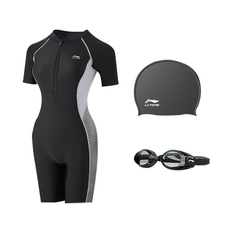Li Ning One Piece Swimsuits Unisex