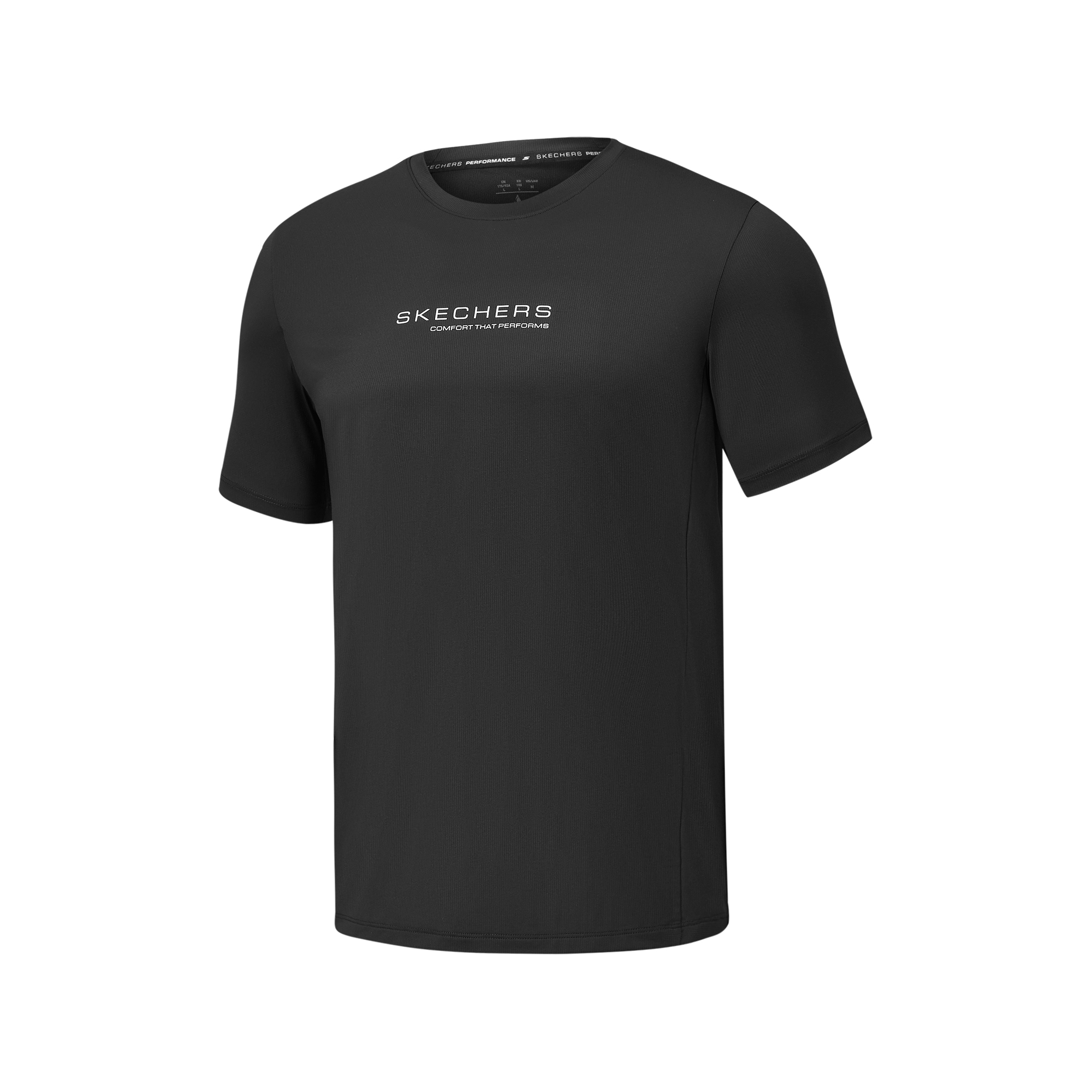 Skechers T Shirt Men’s Carbon Black 0018
