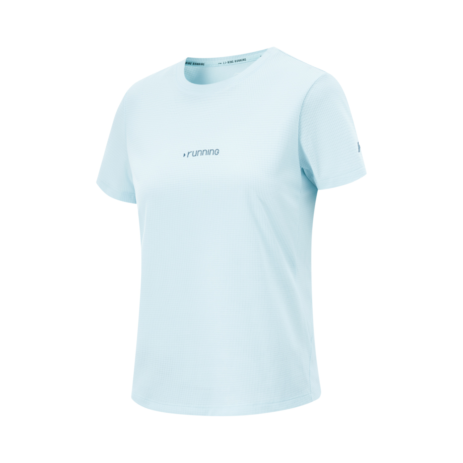 Li Ning Running Collection Running T Shirt Women's Light Sky Blue