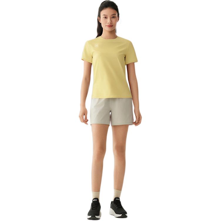 Skechers GODRI Quick Dry T Shirts Women’s Light Banana Yellow