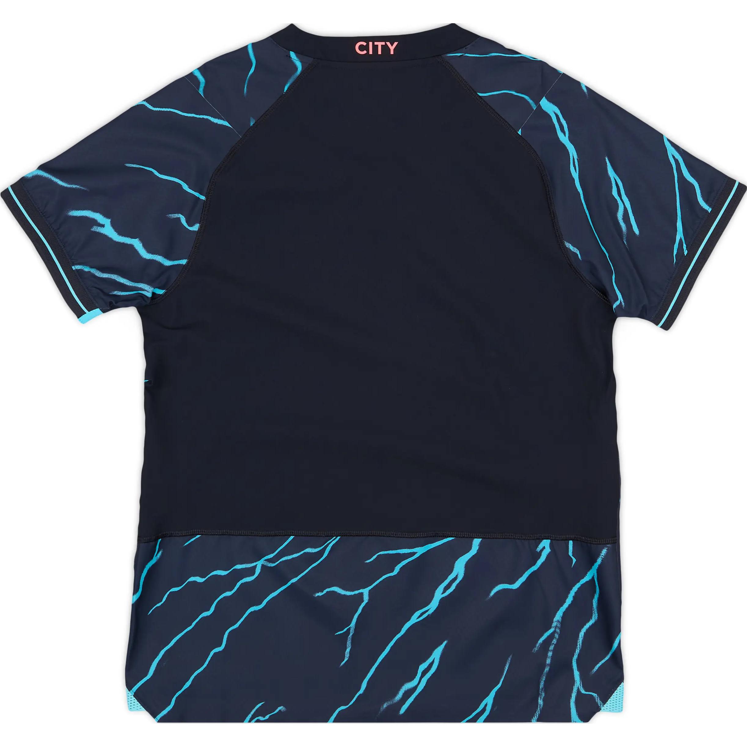 PUMA Manchester City 2023 24 Authentic Third Soccer Jersey Women’s Blue