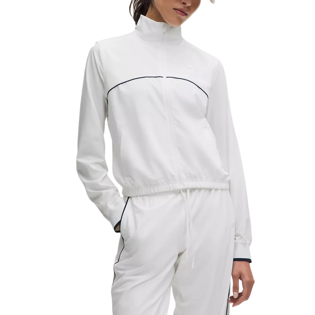 Lululemon Court Rival Tennis Track Jacket Tennis Top Women's