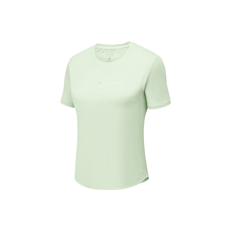 Skechers T Shirt Women's Forest Light Green 05FU