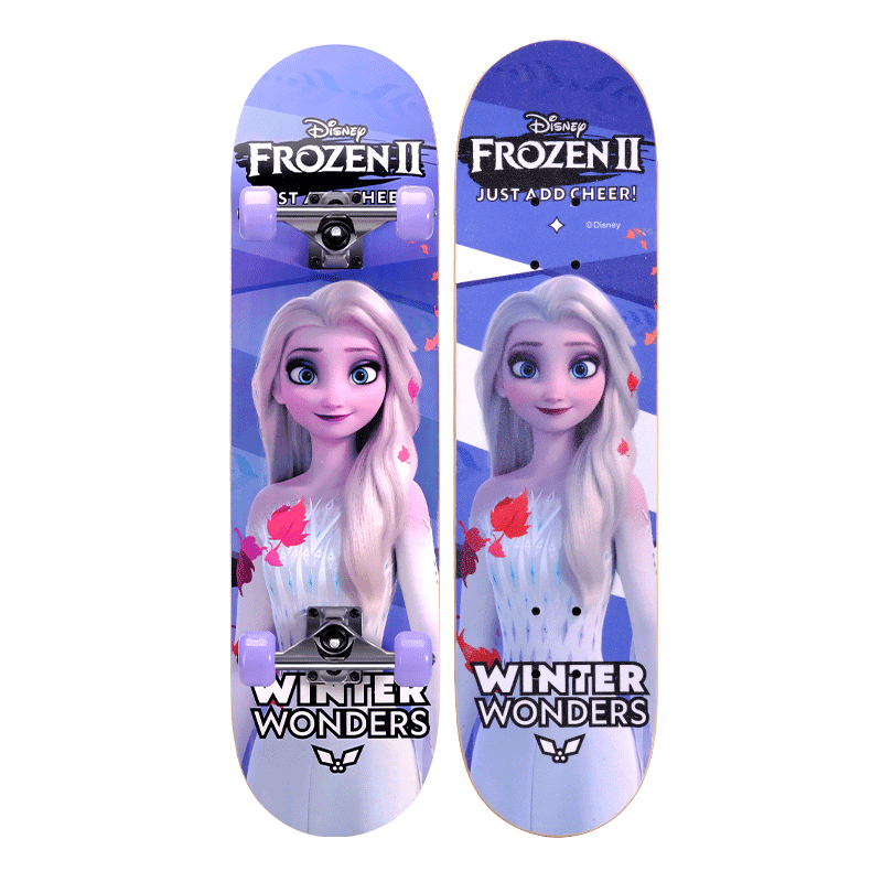 Disney Frozen Collection Princess Collection Skateboards Seven Layer Domestic Maple Commuting Freestyle Street Style