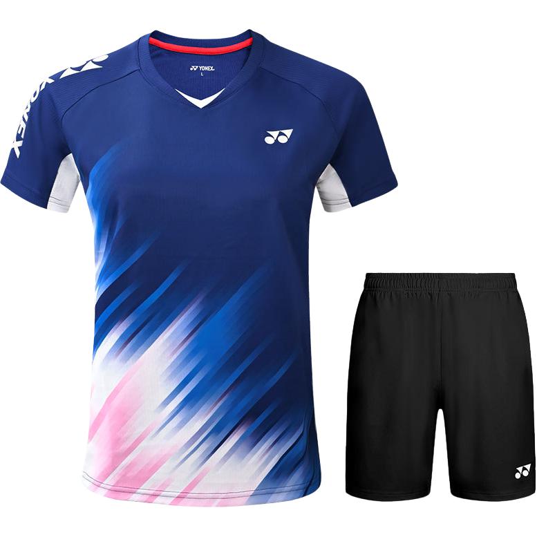 YONEX Badminton Jerseys Women’s V Neck Moderate