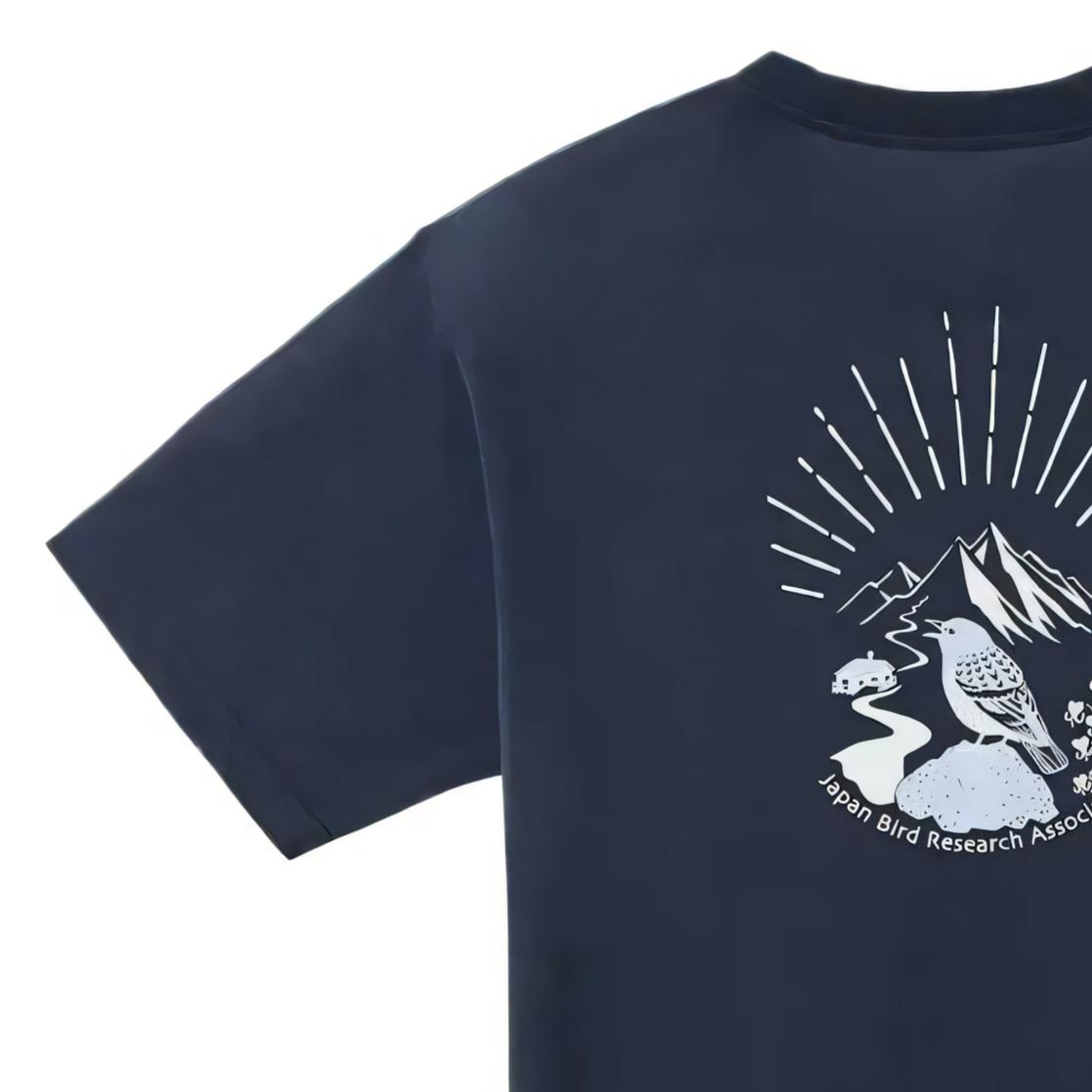 MONTBELL Quick Dry T Shirts Unisex Marine Blue