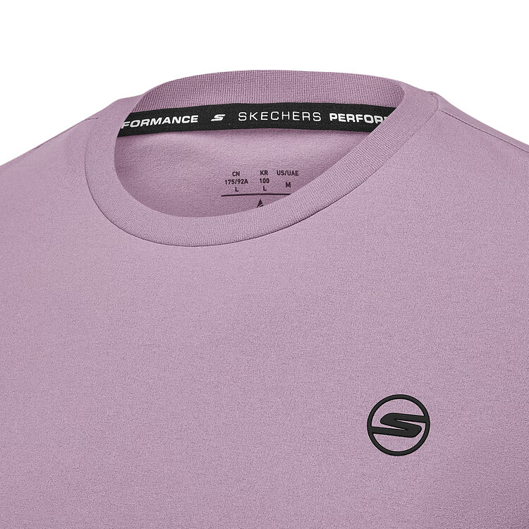 Skechers GODRI T Shirt Men’s Ripe Grape Purple