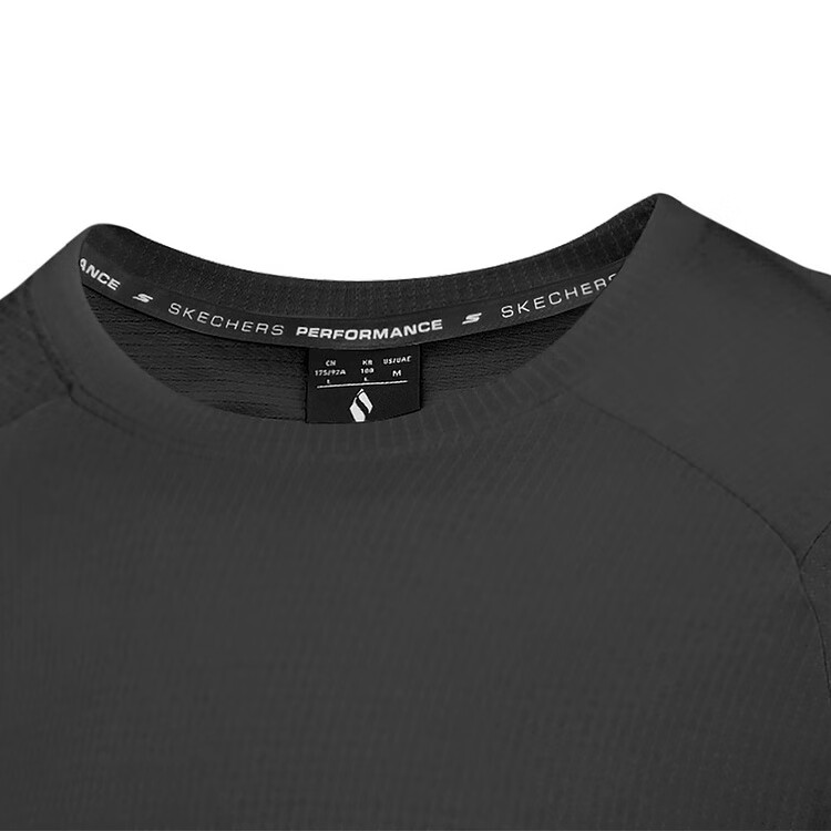 Skechers Sportlife T Shirt Men’s Carbon Black/0018