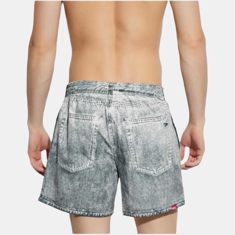 DIESEL Ken 37 Dnm Mid Length Swim Shorts