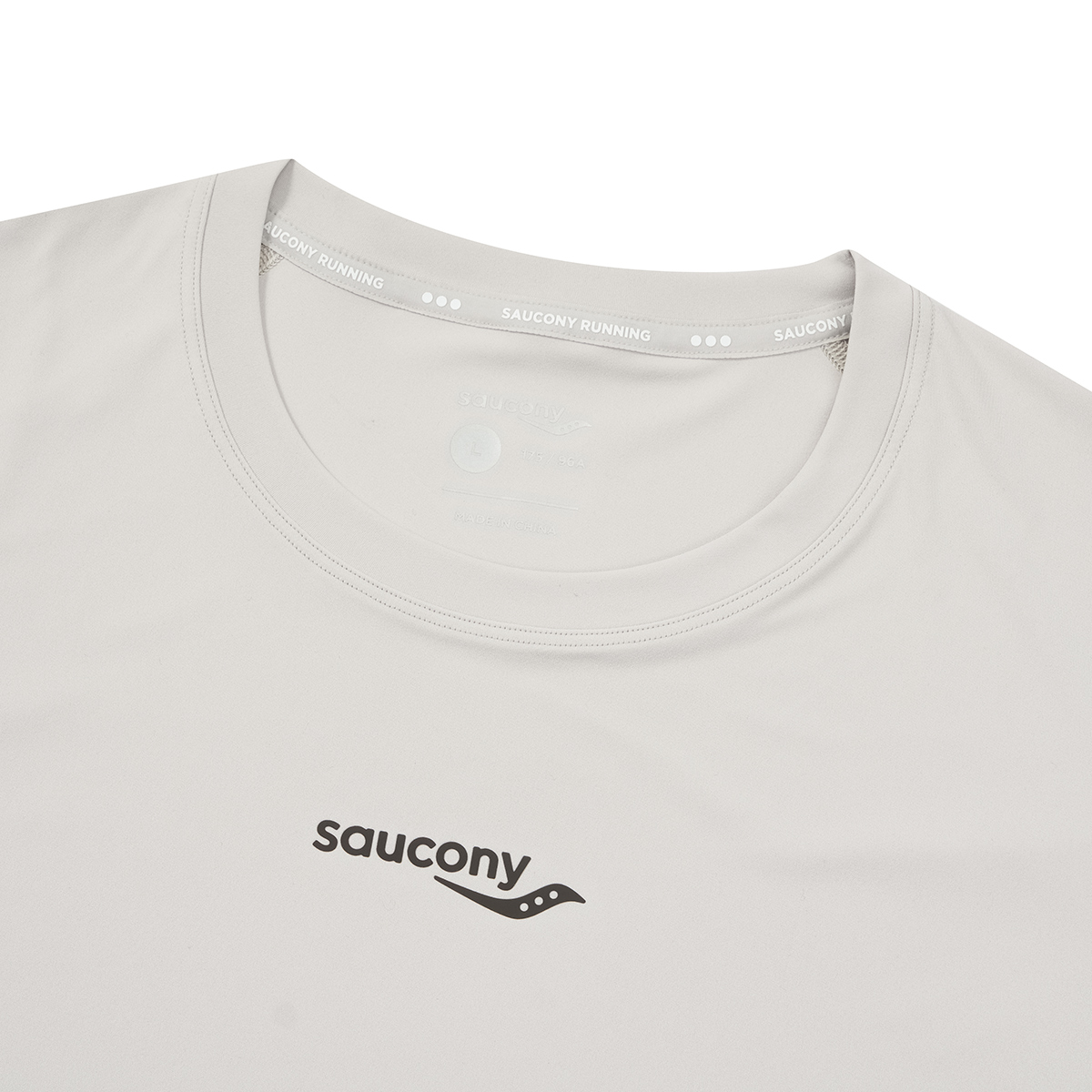 Saucony Running T Shirt Men’s Light Khaki