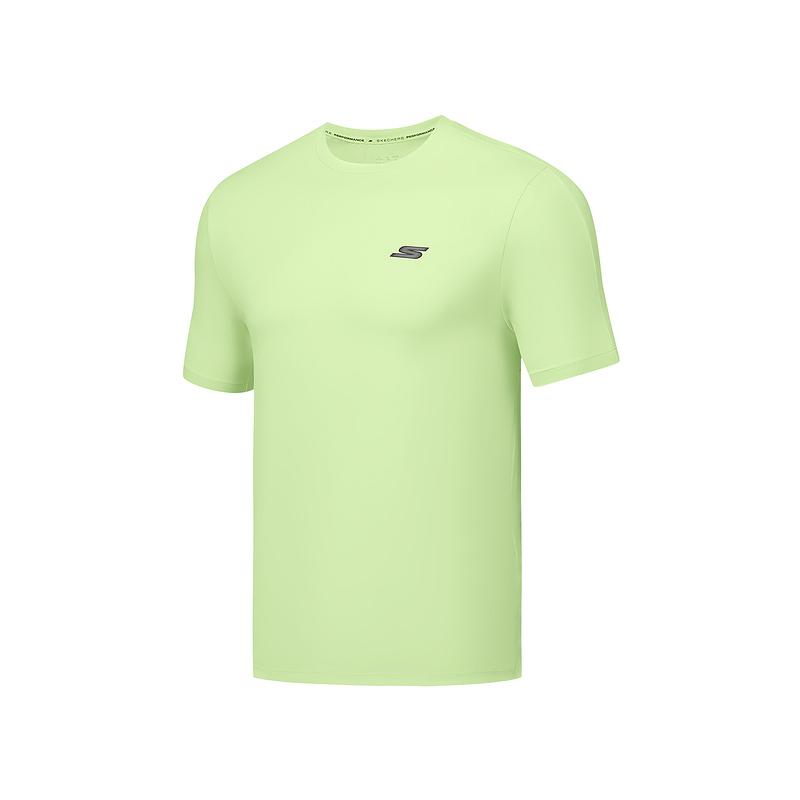 Skechers GODRI T Shirt Men’s Gray Green 013E