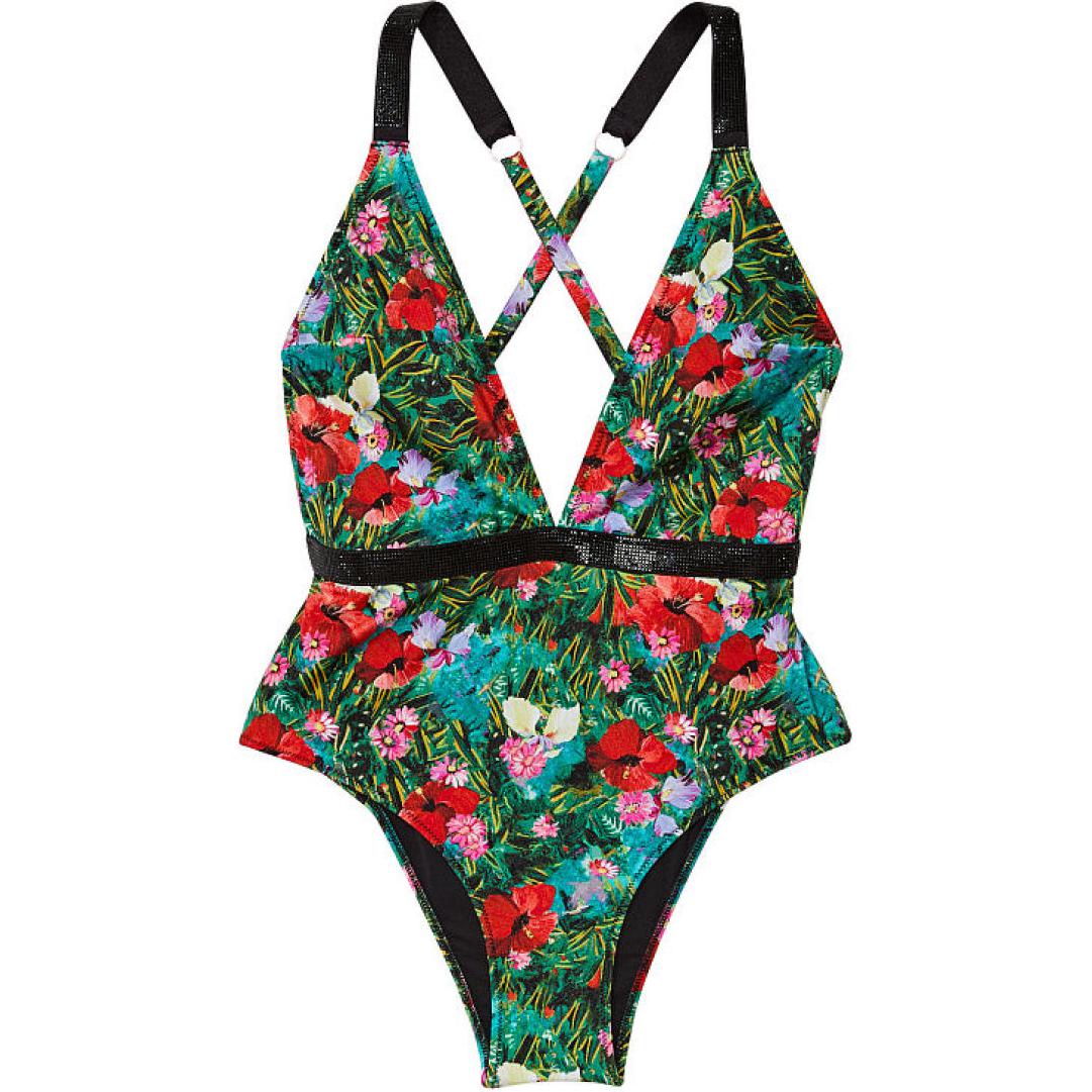 Victoria’s Secret One piece Swimsuit Women’s Tropical Floral Print