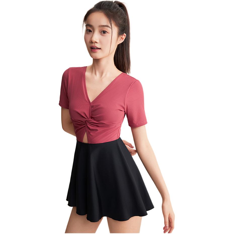 Anta Swim Dresses & Skirts Women’s Red/Black