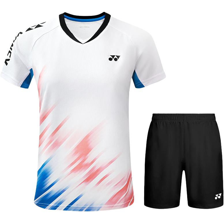 YONEX Badminton Jerseys Women's V Neck Moderate